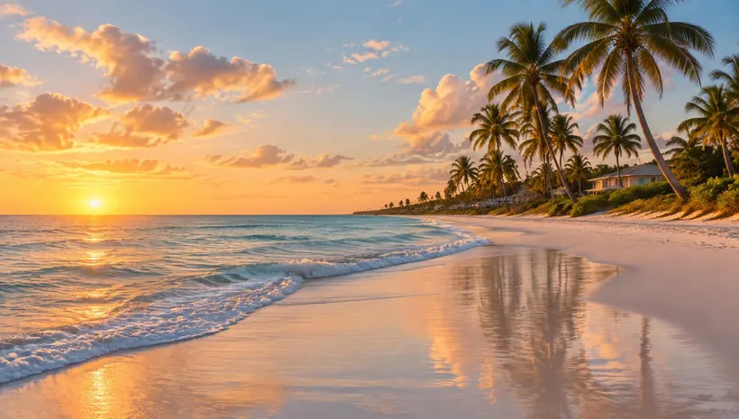 Florida sahili ve konutlar